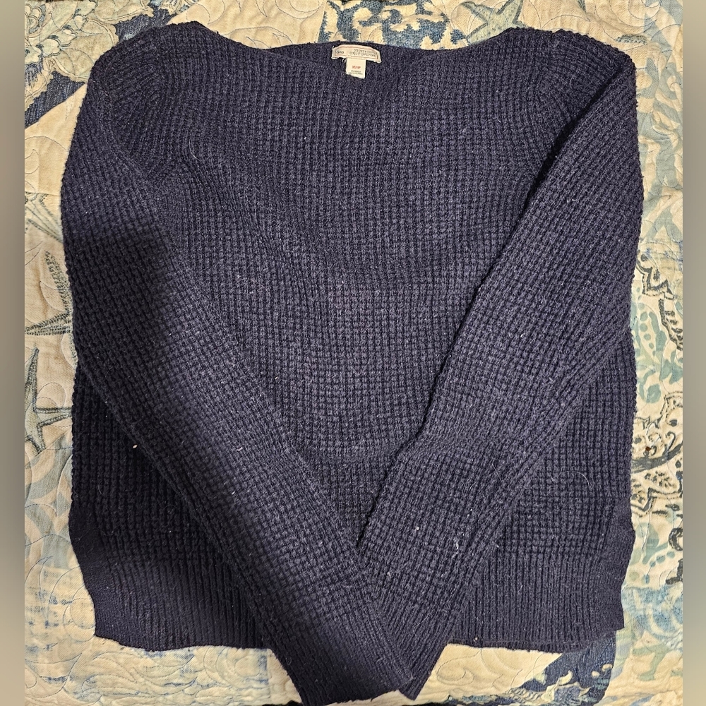 Soft warm gap sweater